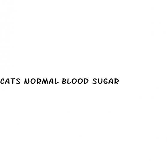 cats normal blood sugar