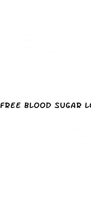 free blood sugar log printable