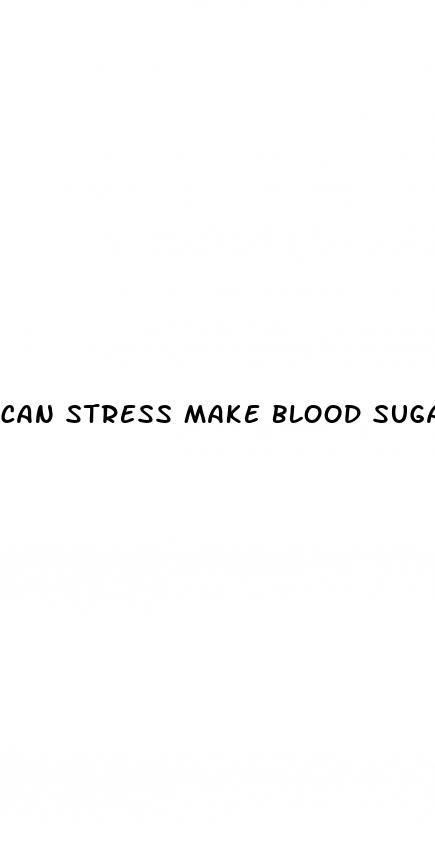 can stress make blood sugar drop