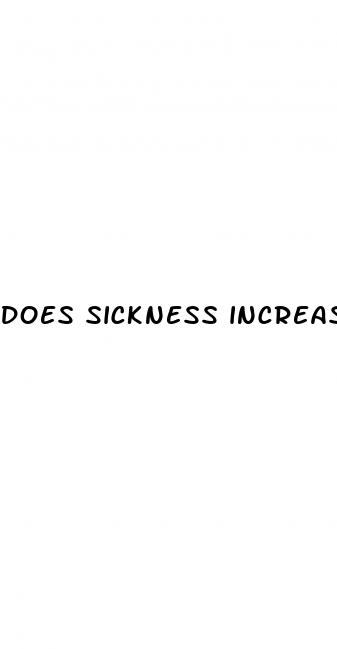 does sickness increase blood sugar