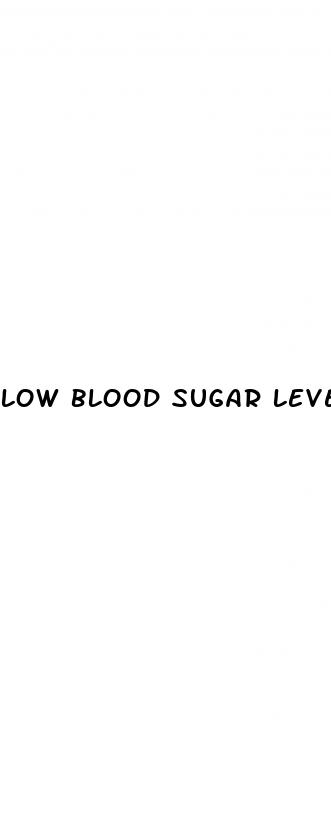 low blood sugar levels in cancer patients