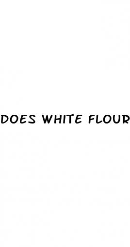 does white flour spike blood sugar