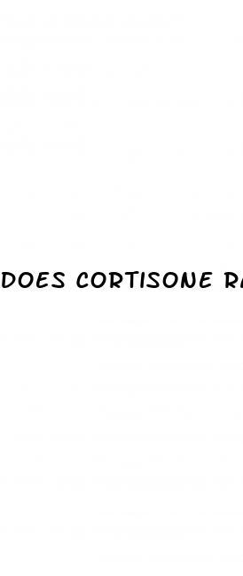 does cortisone raise your blood sugar