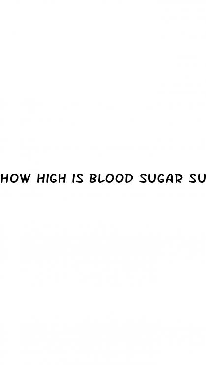 how high is blood sugar supposed to be