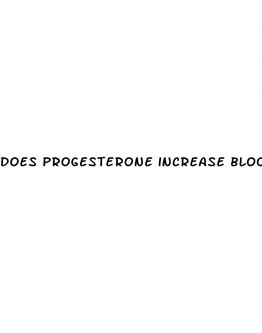 does progesterone increase blood sugar