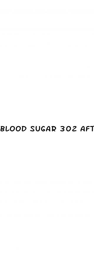 blood sugar 302 after eating