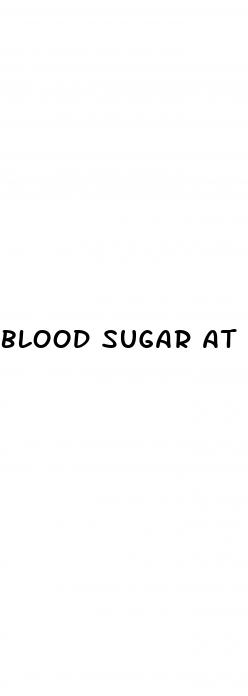 blood sugar at 57