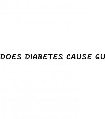 does diabetes cause gum disease