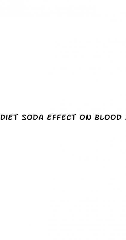 diet soda effect on blood sugar