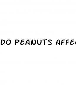 do peanuts affect blood sugar