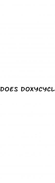 does doxycycline increase blood sugar