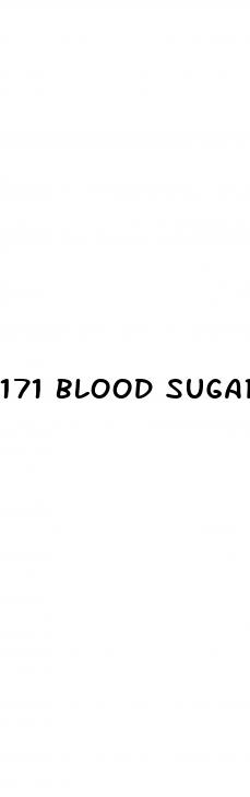 171 blood sugar fasting