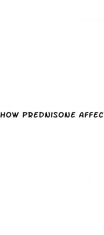 how prednisone affects blood sugar