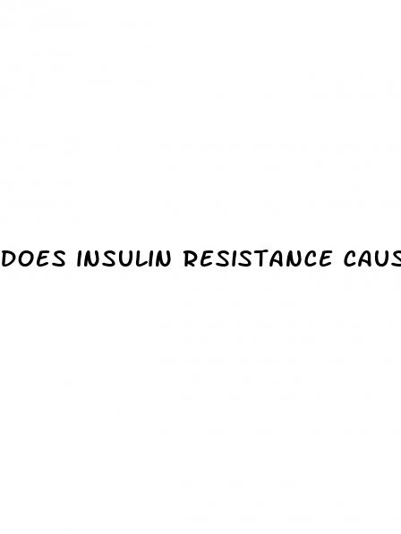 does insulin resistance cause low blood sugar