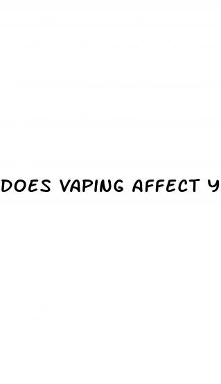does vaping affect your blood sugar