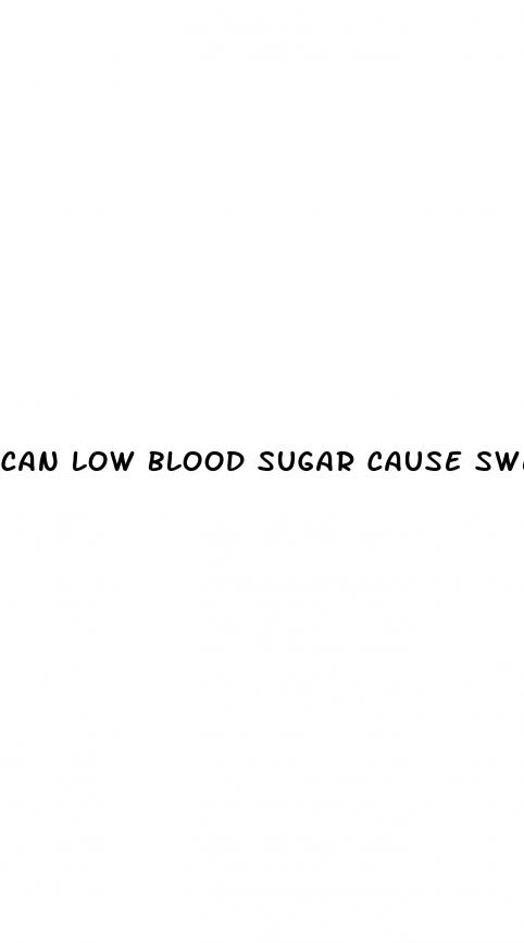 can low blood sugar cause sweating