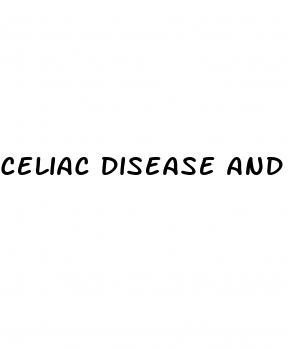 celiac disease and blood sugar