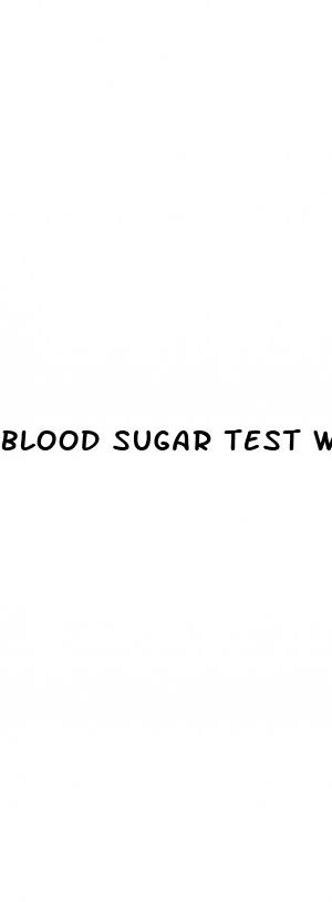 blood sugar test walgreens