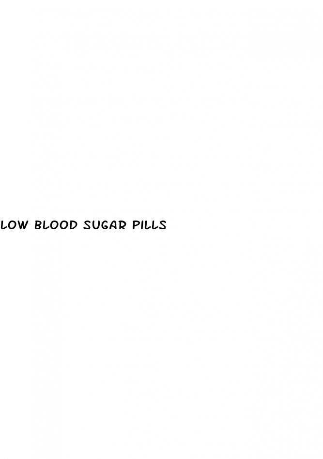 low blood sugar pills