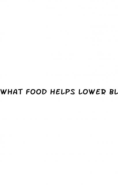what food helps lower blood sugar