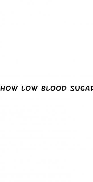 how low blood sugar before coma