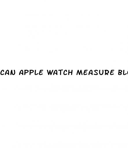 can apple watch measure blood sugar levels