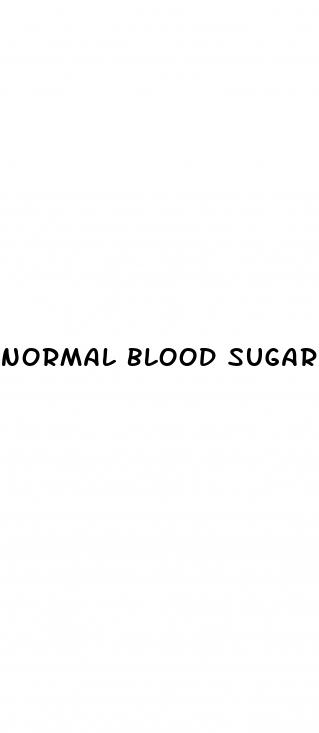 normal blood sugar in morning