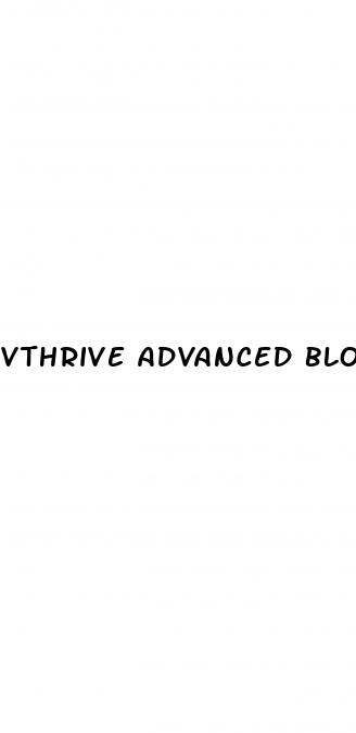 vthrive advanced blood sugar support