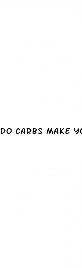 do carbs make your blood sugar go up