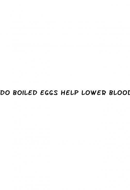 do boiled eggs help lower blood sugar