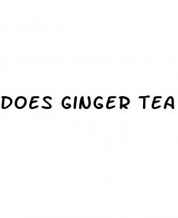 does ginger tea lower blood sugar