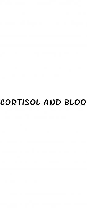 cortisol and blood sugar levels