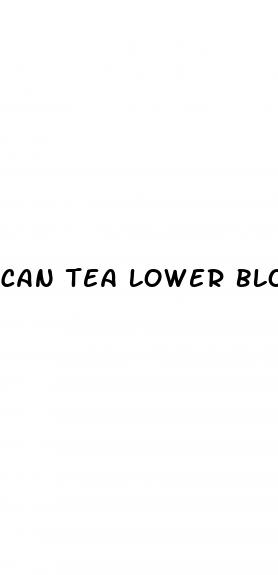 can tea lower blood sugar