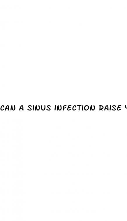 can a sinus infection raise your blood sugar