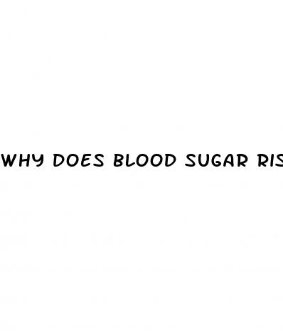 why does blood sugar rise when fasting