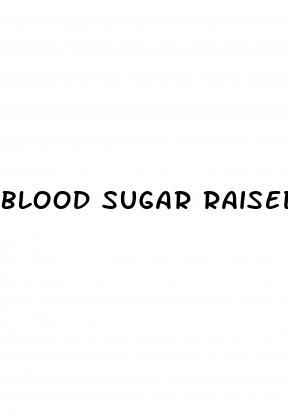 blood sugar raised after exercise