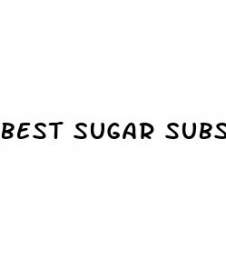 best sugar substitute diabetes
