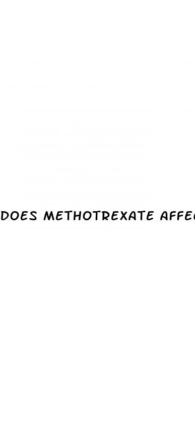 does methotrexate affect your blood sugar