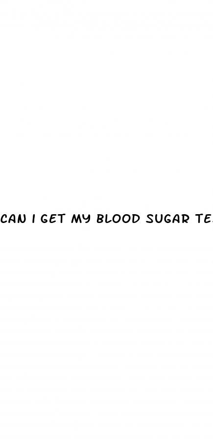 can i get my blood sugar tested at a pharmacy