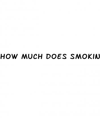 how much does smoking raise blood sugar