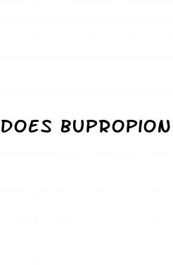 does bupropion affect blood sugar levels