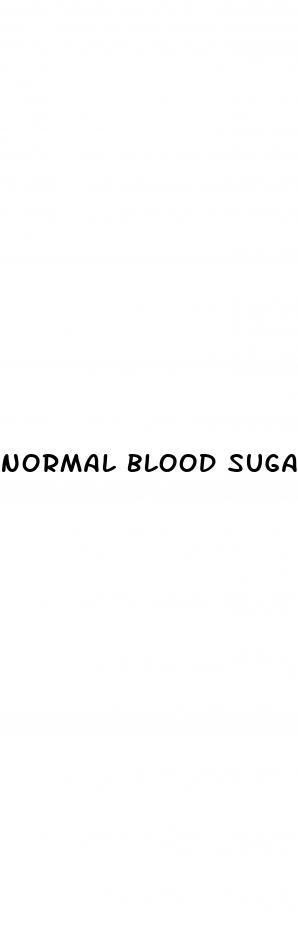 normal blood sugar levels non diabetic