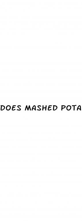 does mashed potatoes raise blood sugar