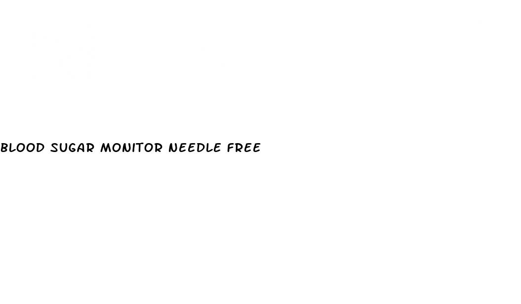 blood sugar monitor needle free