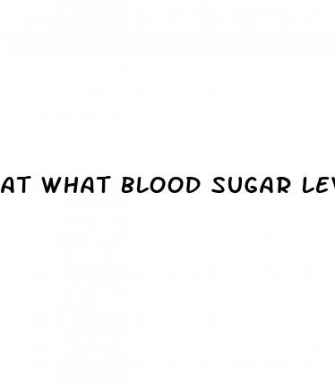 at what blood sugar level do you die