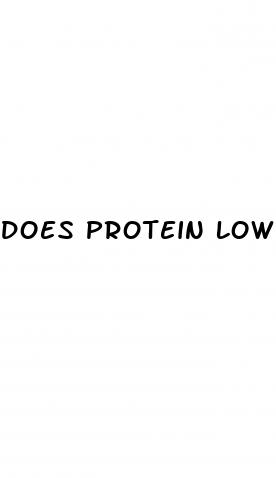 does protein lower your blood sugar