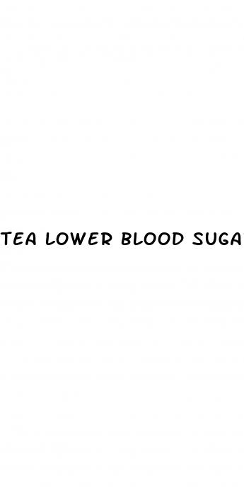 tea lower blood sugar