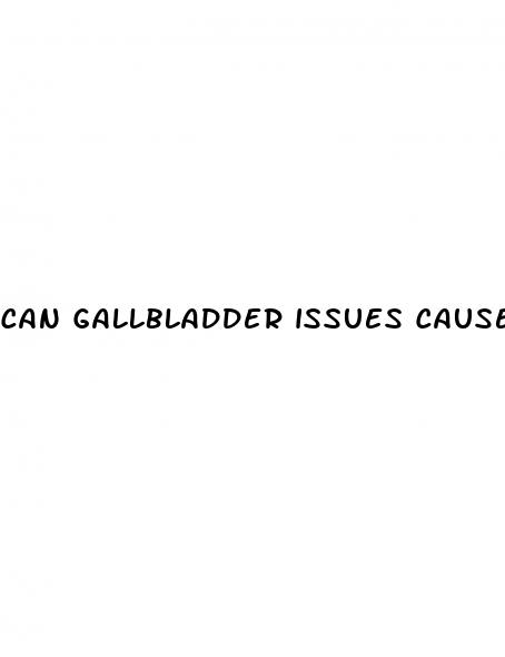can gallbladder issues cause high blood sugar