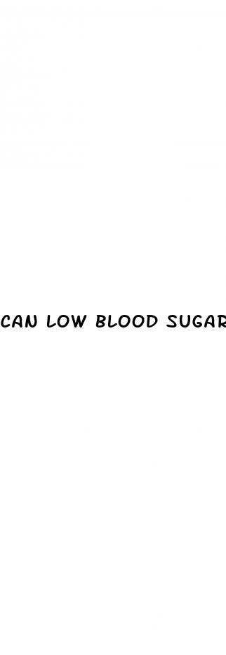 can low blood sugar cause numbness