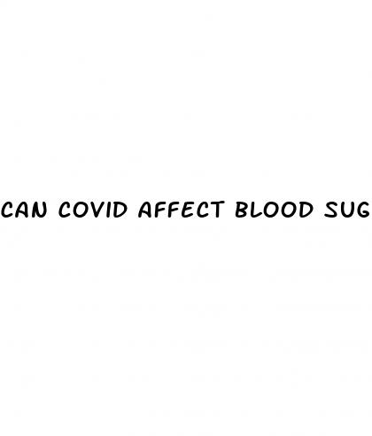 can covid affect blood sugar